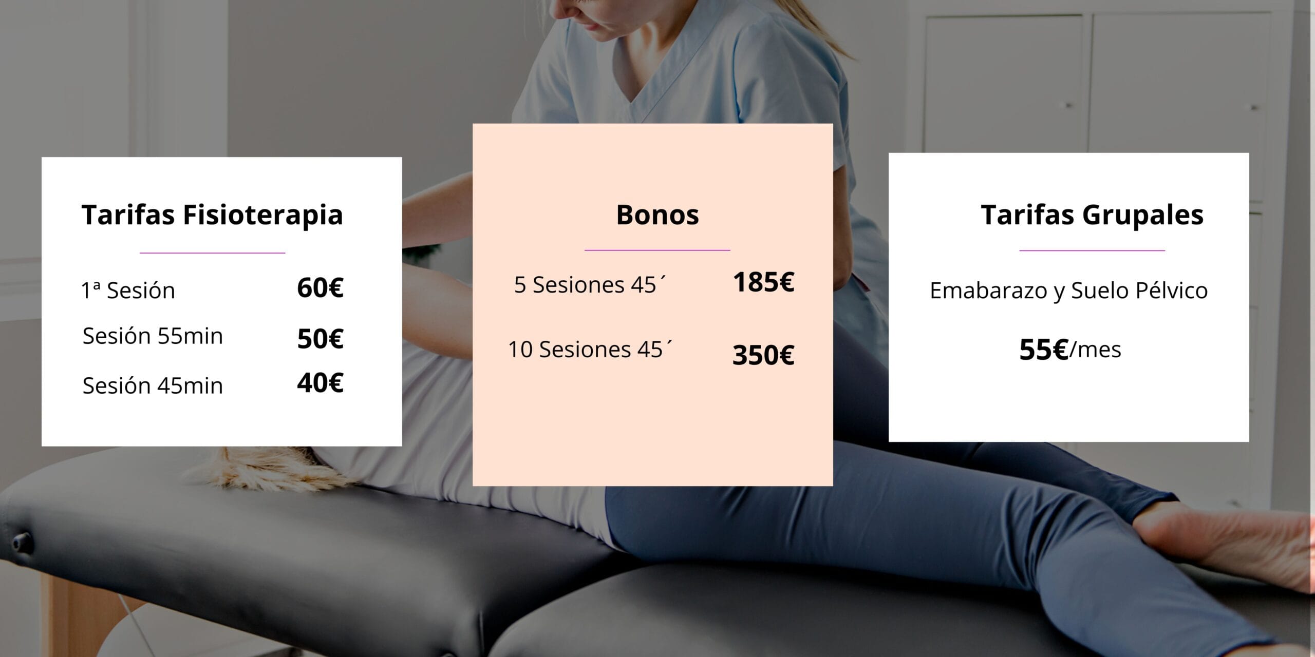 tarifas fisio
